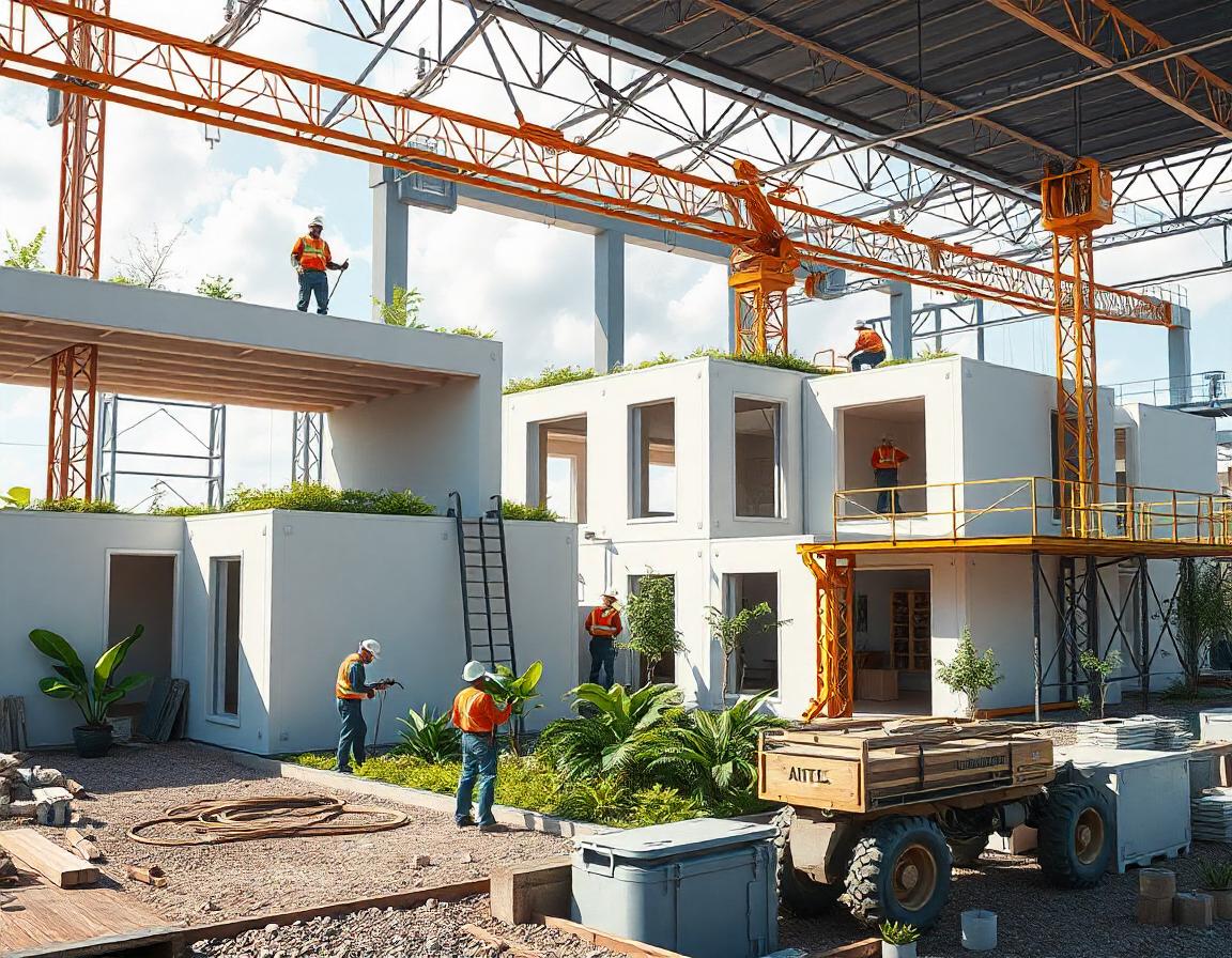 Construção Modular: A Revolução da Eficiência e Sustentabilidade na Indústria